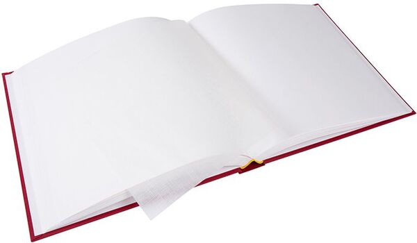 goldbuch Fotoalbum Bella Vista 30x31 60 weiße Seiten  rot