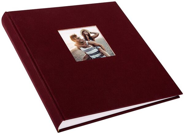 goldbuch Fotoalbum Bella Vista 30x31 60 weiße Seiten  bordeaux 
