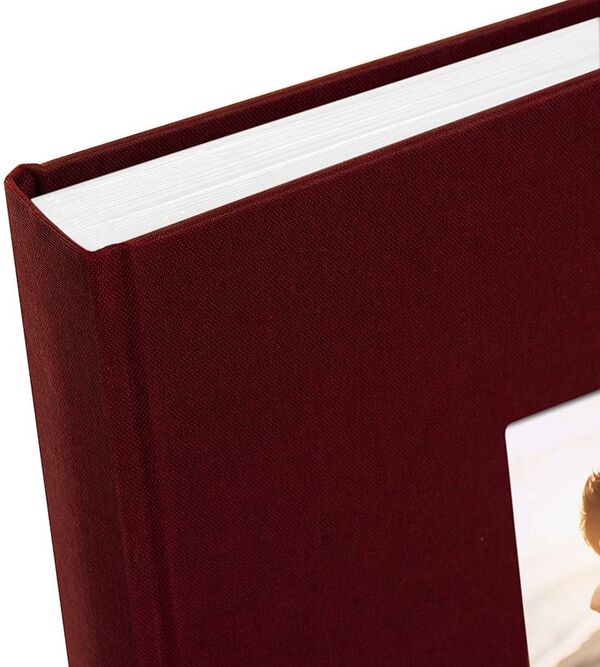 goldbuch Fotoalbum Bella Vista 30x31 60 weiße Seiten  bordeaux 