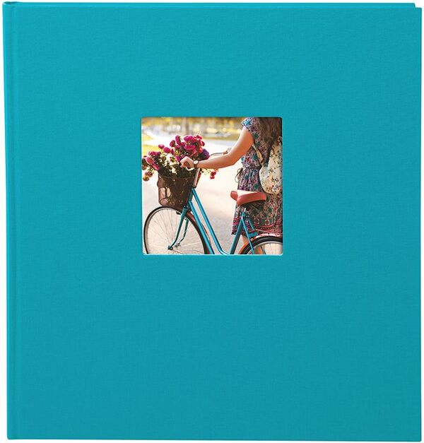 goldbuch Fotoalbum Bella Vista 30x31 60 weiße Seiten  türkis