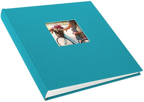 goldbuch Fotoalbum Bella Vista 30x31 60 weiße Seiten  türkis
