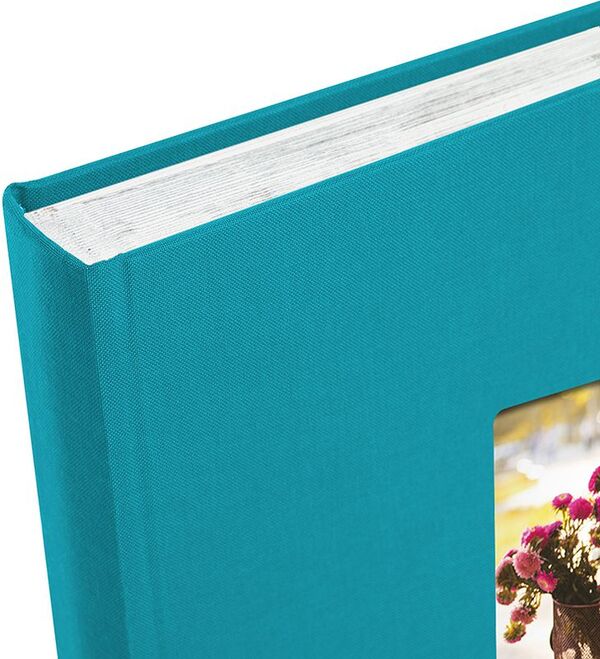 goldbuch Fotoalbum Bella Vista 30x31 60 weiße Seiten  türkis