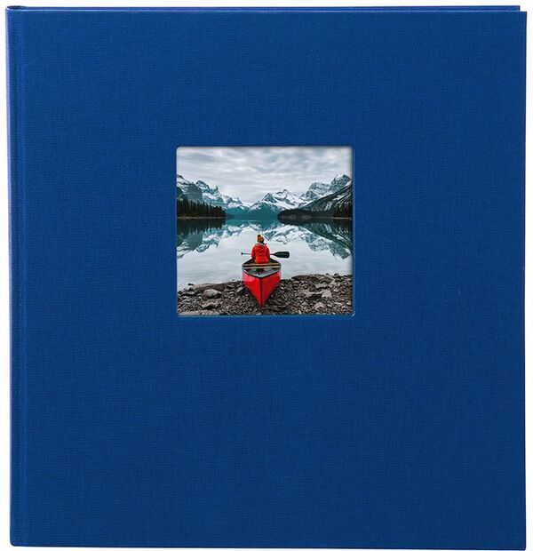 goldbuch Fotoalbum Bella Vista 30x31 60 weiße Seiten  blau