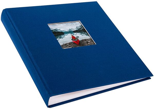goldbuch Fotoalbum Bella Vista 30x31 60 weiße Seiten  blau