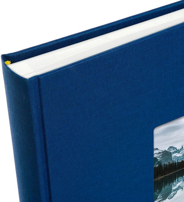 goldbuch Fotoalbum Bella Vista 30x31 60 weiße Seiten  blau