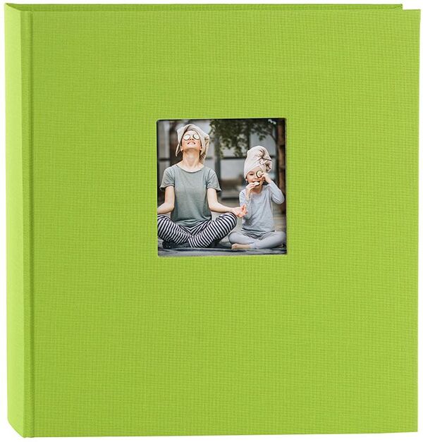 goldbuch Fotoalbum Bella Vista 30x31 60 weiße Seiten  grün