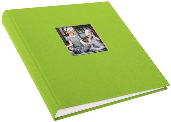 goldbuch Fotoalbum Bella Vista 30x31 60 weiße Seiten  grün