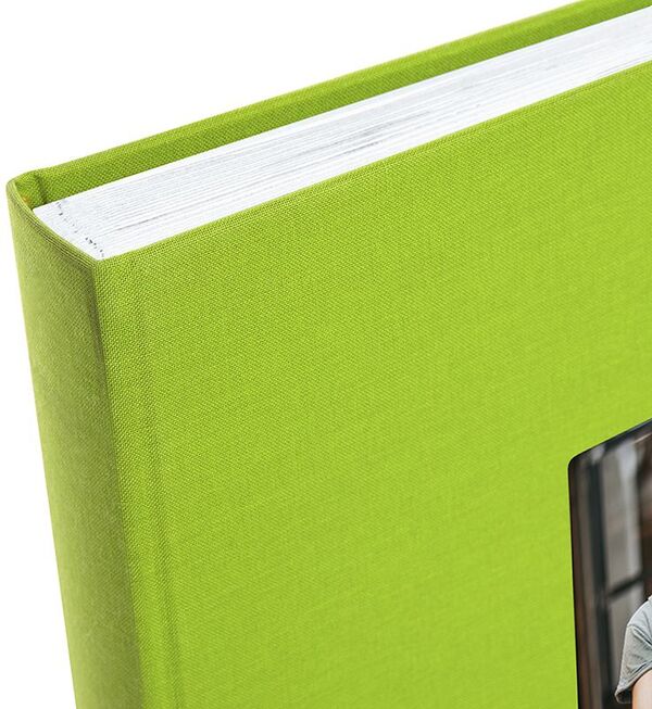 goldbuch Fotoalbum Bella Vista 30x31 60 weiße Seiten  grün