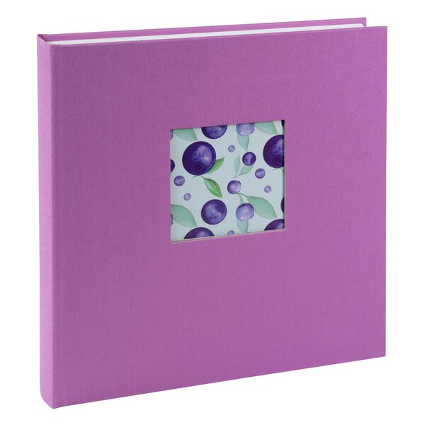 goldbuch Fotoalbum Bella Vista 30x31 60 weiße Seiten  lavender