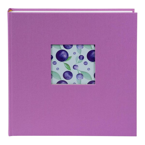 goldbuch Fotoalbum Bella Vista 30x31 60 weiße Seiten  lavender