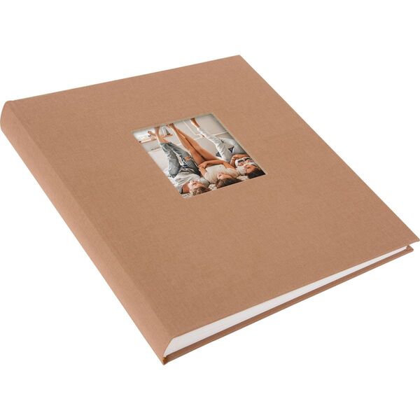 goldbuch Fotoalbum Bella Vista Trend 30x31 100 weiße Seiten  haselnuss