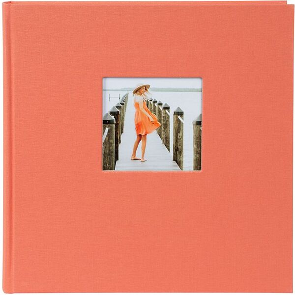 goldbuch Fotoalbum Bella Vista Trend 30x31 60 weiße Seiten  lachs