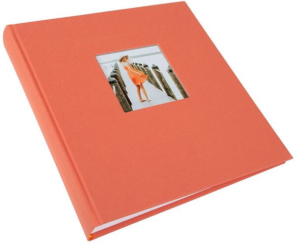 goldbuch Fotoalbum Bella Vista Trend 30x31 60 weiße Seiten  lachs