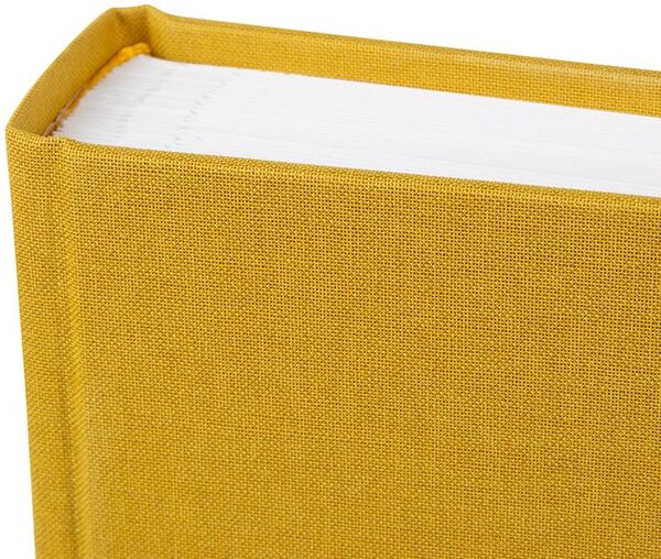 goldbuch Fotoalbum Bella Vista Trend 30x31 60 weiße Seiten  senf
