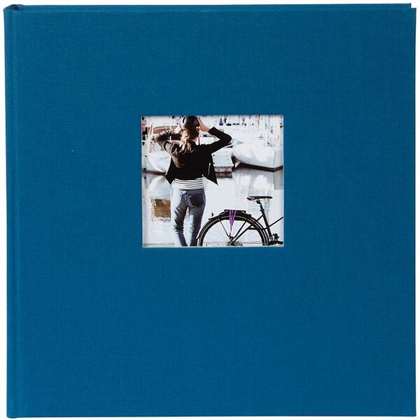 goldbuch Fotoalbum Bella Vista Trend 30x31 60 weiße Seiten  petrol