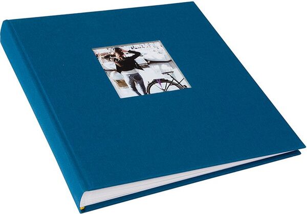 goldbuch Fotoalbum Bella Vista Trend 30x31 60 weiße Seiten  petrol