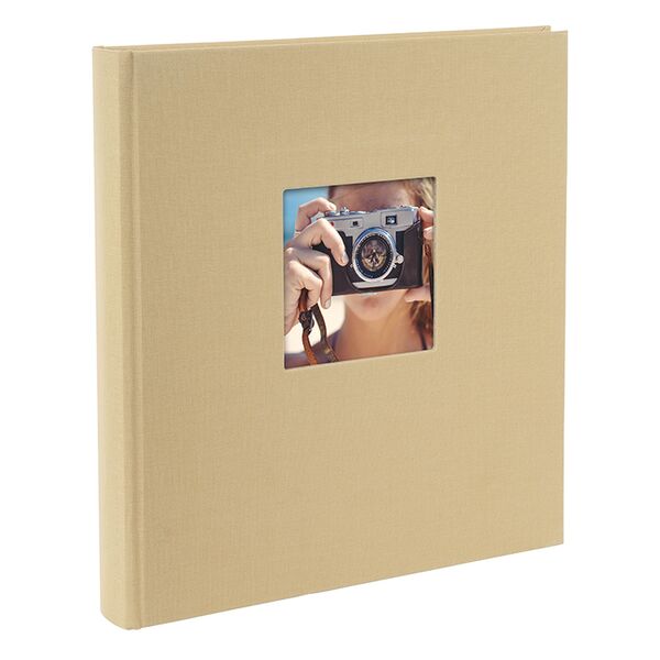goldbuch Fotoalbum Bella Vista Trend 30x31 60 weiße Seiten  Beige