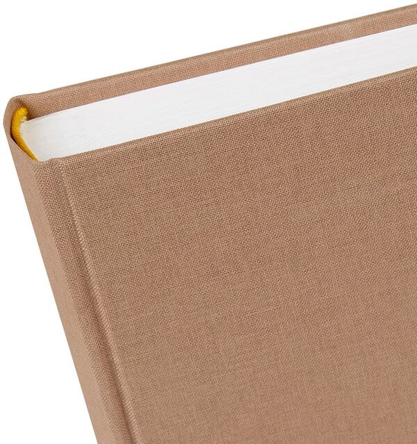 goldbuch Fotoalbum Bella Vista Trend 30x31 60 weiße Seiten  haselnuss