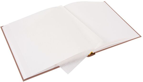 goldbuch Fotoalbum Bella Vista Trend 30x31 60 weiße Seiten  haselnuss