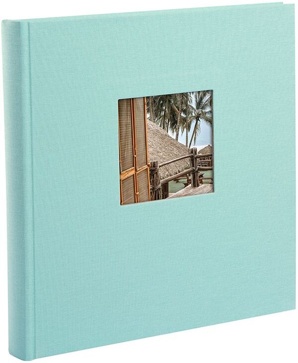 goldbuch Fotoalbum Bella Vista Trend 30x31 60 weiße Seiten  aqua