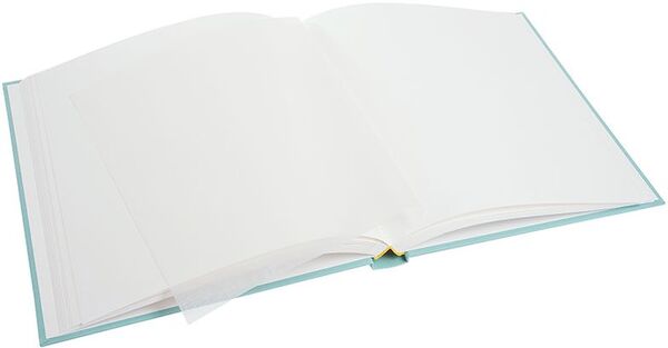 goldbuch Fotoalbum Bella Vista Trend 30x31 60 weiße Seiten  aqua