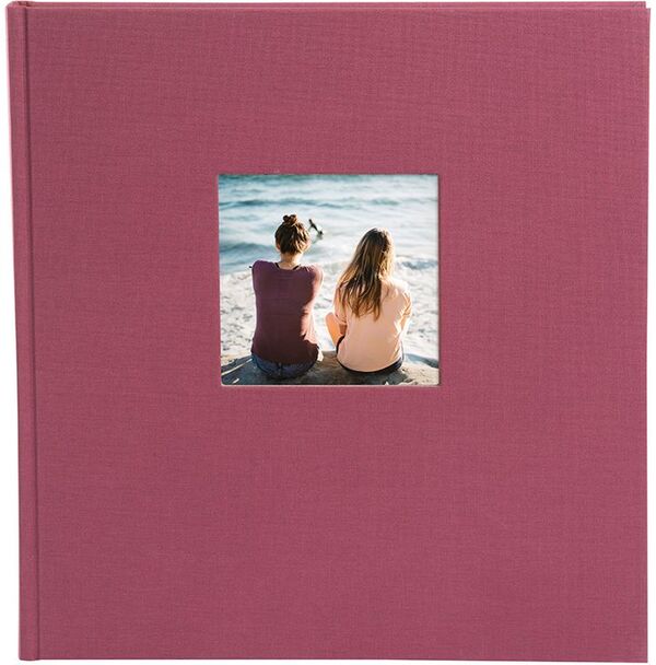 goldbuch Fotoalbum Bella Vista Trend 30x31 60 weiße Seiten  fuchsia