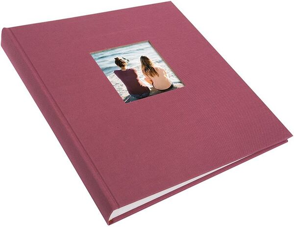 goldbuch Fotoalbum Bella Vista Trend 30x31 60 weiße Seiten  fuchsia