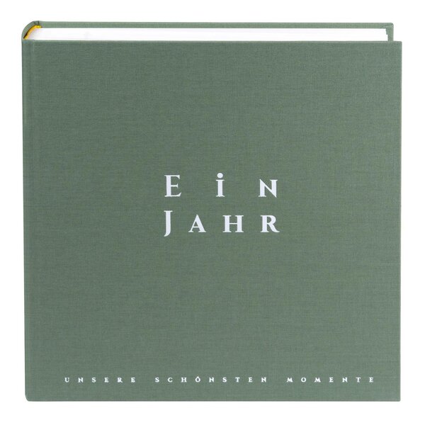 goldbuch Fotoalbum ein Jahr inkl. 6 farbigen, illustrierten Blättern  Artischocke