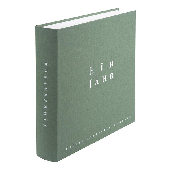 goldbuch Fotoalbum ein Jahr inkl. 6 farbigen, illustrierten Blättern  Artischocke