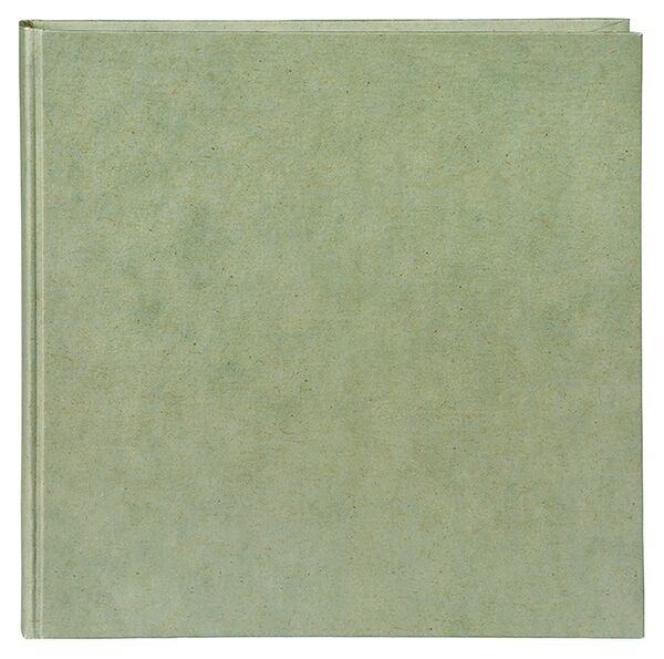 goldbuch Fotoalbum Hanf-Papeterie  25x25 cm Smoke Green