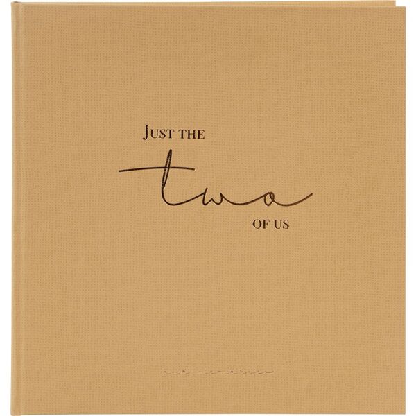 goldbuch Fotoalbum just the two of us 30x31 cm 60 Seiten weiß  braun