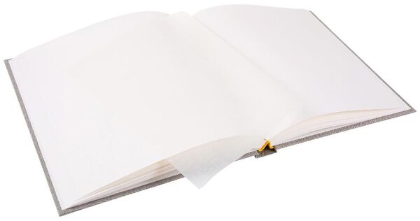 goldbuch Fotoalbum Linum 2.0 Oh wie wunderbar 30x31 60 Seiten weiß  grau