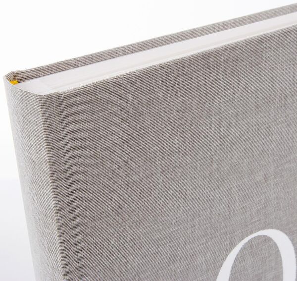 goldbuch Fotoalbum Linum 2.0 Oh wie wunderbar 30x31 60 Seiten weiß  grau