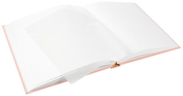 goldbuch Fotoalbum Linum 2.0 Familienglück 30x31 60 Seiten weiß  rose