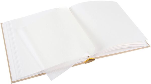 goldbuch Fotoalbum Naturliebe 25x25 60 Seiten weiß  braun