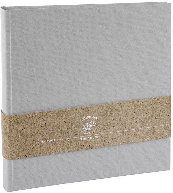 goldbuch Fotoalbum Naturliebe 30x31 60 Seiten weiß  grau