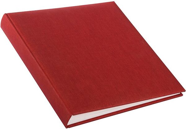 goldbuch Fotoalbum Summertime 30x31 60 weiße Seiten  rot