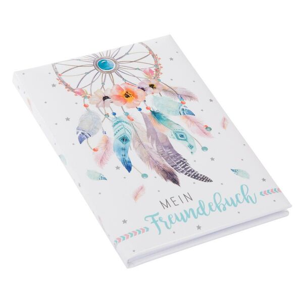 goldbuch Freundebuch 88 illustrierte Seiten  15x21 cm Traumfänger