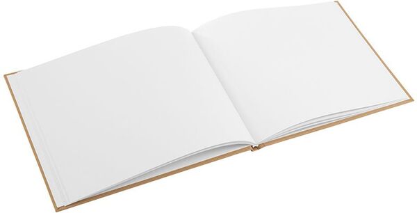 goldbuch Gästebuch just the two of us 25x20 cm 100 Seiten weiß  braun