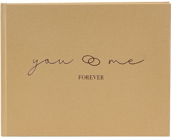 goldbuch Gästebuch you & me FOREVER 
