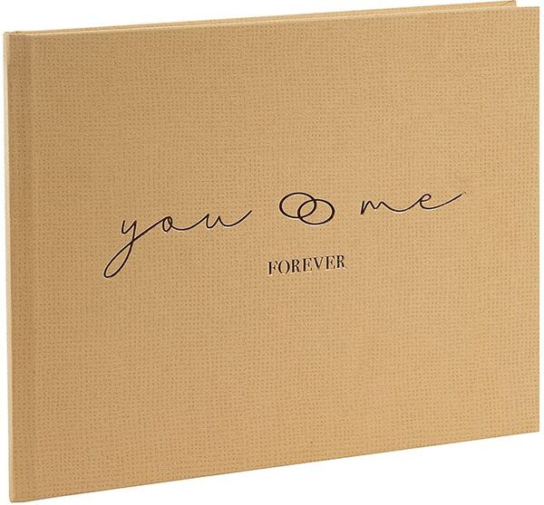 goldbuch Gästebuch you & me FOREVER 