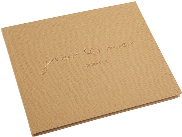 goldbuch Gästebuch you & me FOREVER 