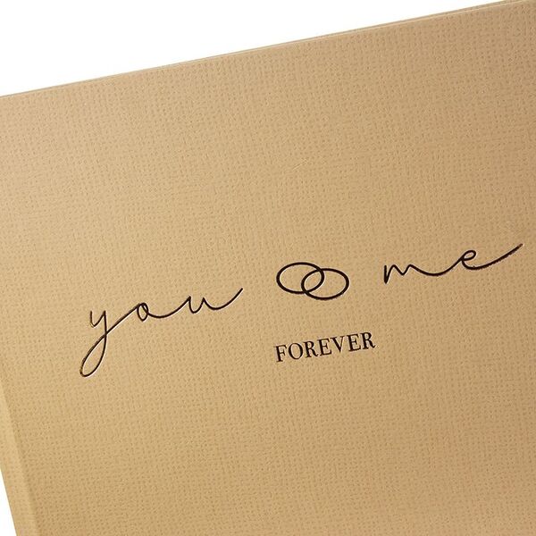 goldbuch Gästebuch you & me FOREVER 