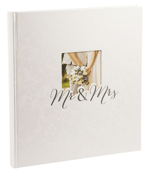 goldbuch Hochzeitsalbum Mr. & Mrs. 30x31 60 weiße Seiten 