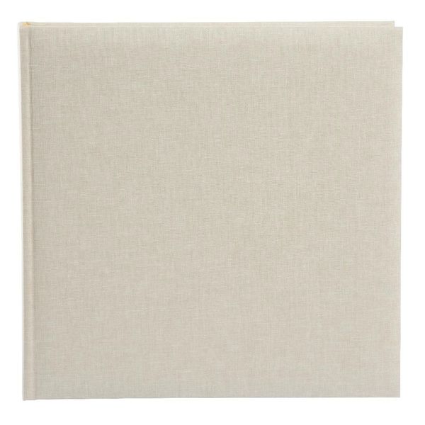 goldbuch Leinen Fotoalbum Summertime Trend 2 25x25 60 weiße Seiten  beige