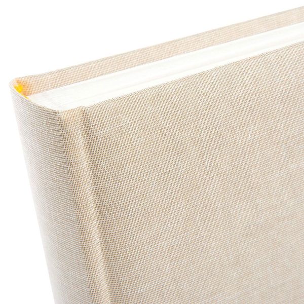 goldbuch Leinen Fotoalbum Summertime Trend 2 25x25 60 weiße Seiten  beige