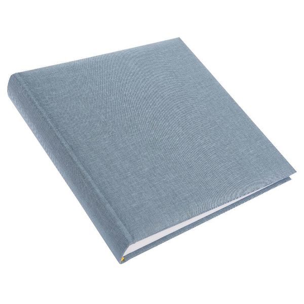 goldbuch Leinen Fotoalbum Summertime Trend 2 25x25 60 weiße Seiten  blau-grau