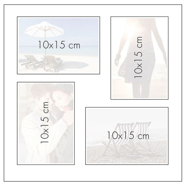 goldbuch Leinen Fotoalbum Summertime Trend 2 30x31cm 60 weiße Seiten  beige