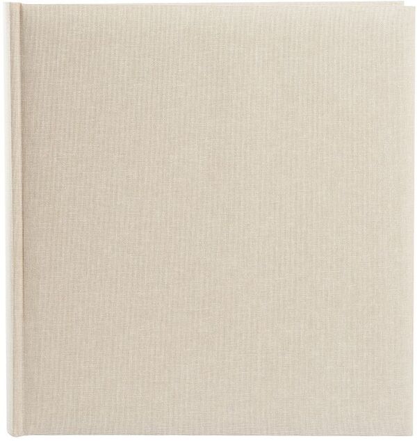goldbuch Leinen Fotoalbum Summertime Trend 2 30x31cm 100 weiße Seiten  beige
