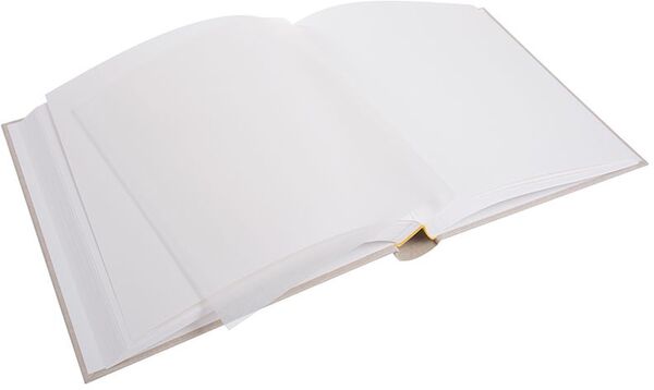 goldbuch Leinen Fotoalbum Summertime Trend 2 30x31cm 100 weiße Seiten  beige